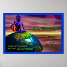 ¡XANMAN~Master! Poster
