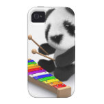 xilófono de la panda del bebé 3d vibe iPhone 4 carcasas