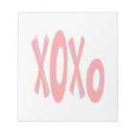 XOXO BLOCS DE NOTAS