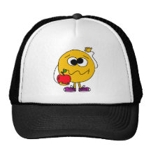 XX cara sonriente con sabor a fruta que come Apple Gorra
