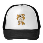 XX dibujo animado impresionante del dogo Gorro De Camionero