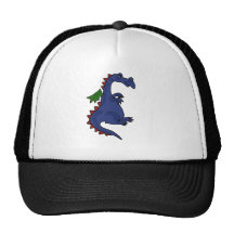 XX dragón azul impresionante Gorras