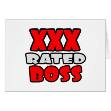 XXX Boss clasificado Tarjeta
