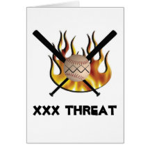 XXX tarjetas de la AMENAZA