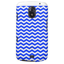 Y-Blanco-Zigzag-Chevron-Modelo de la Azul-Luz Galaxy Nexus Fundas