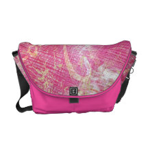 Y es tan rosada bolsa messenger