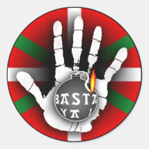 ¡Ya de Basta! Pegatina