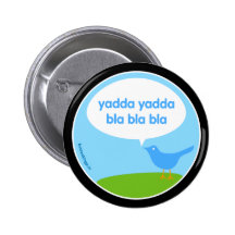 Yadda de Yadda - botón del gorjeo Pins