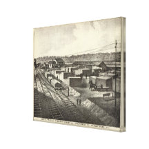 Yarda de la rama, madera de construcción y mejora  lona envuelta para galerias