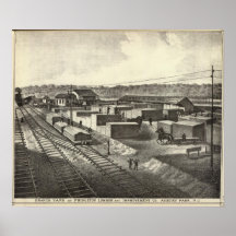 Yarda de la rama, madera de construcción y mejora  posters