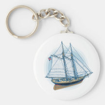 Yate "América" del Schooner, 1851 Llavero