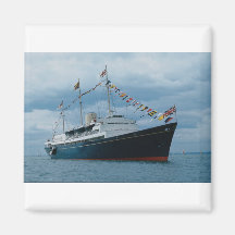 Yate real británico "Britannia " Imán De Nevera