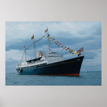 Yate real británico "Britannia " Impresiones