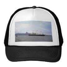 Yate real "Britannia" en St. el río Lawrence, Que Gorro De Camionero