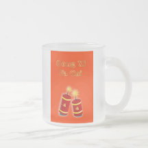 Yea vietnamita chino del Año Nuevo del gongo XI Fa Taza De Café