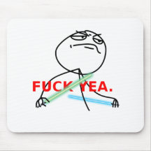 Yeah Jedi meme Mousepad