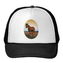 Yegua y potro gorras