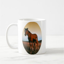 Yegua y potro tazas