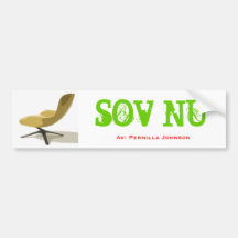 Yellow chair, SOV NU , Av: Pernilla Johnson Bildekaler