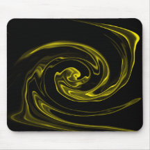 YellowSwirl Alfombrillas De Raton