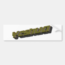 Yeshua 3D Pegatina De Parachoque