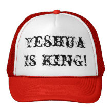 Yeshua es rey gorros bordados