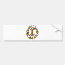 Yggdrasil Pegatina De Parachoque