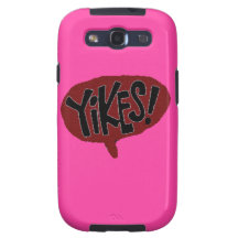 ¡Yikes! Caja de la galaxia de Samsung de la exclam Samsung Galaxy SIII Funda