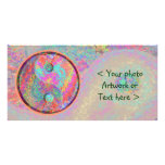 YIN afortunado YANG - para la balanza en vida Tarjetas Con Fotos Personalizadas
