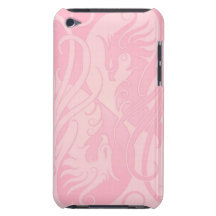 Yin rosado Yang Phoenix iPod Touch Case-Mate Carcasa