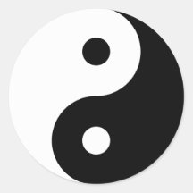 Yin y Yang Etiqueta