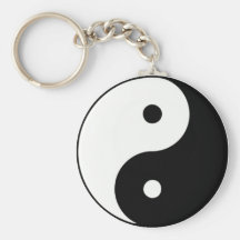 yin y Yang keychain. Llavero