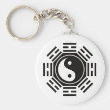 YIN Y YANG LLAVERO PERSONALIZADO