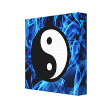 Yin Yang Impresiones En Lona