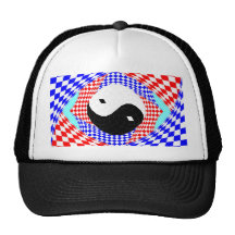 Yin Yang lleno Gorras De Camionero