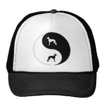 Yin Yang Whippet Gorra