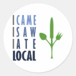 Yo comí el Local Etiqueta