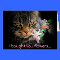Yo comí sus flores tarjetas