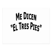 Yo empanadas del EL Tres de Dicen Postales