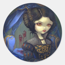 "Yo Vampiri:  Pegatina de Bellissimo Letto"