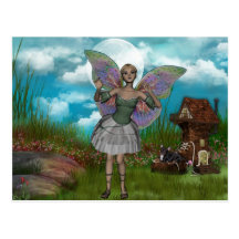 YO y los faeries 5 Postales