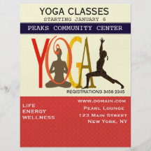 Yoga Flyer A Todo Color