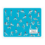 Yoga para la postal de Winelovers