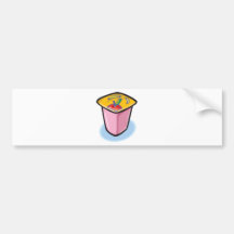 yogur etiqueta de parachoque