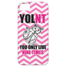 YOLNT usted vive solamente nueve caso del iPhone 5 iPhone 5 Case-Mate Carcasas
