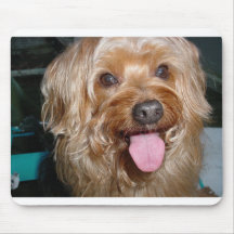 Yorkie 2 alfombrilla de raton