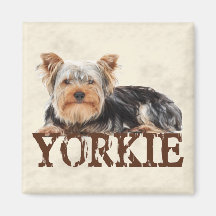 Yorkie Imanes Para Frigoríficos