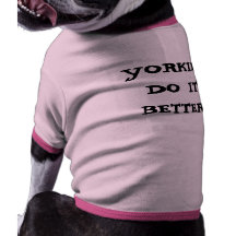 YORKIES MEJORA CAMISAS DE PERRITOS