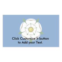 Yorkshire, Reino Unido Tarjeta De Visita