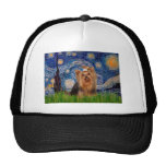Yorkshire Terrier 7 - noche estrellada Gorra